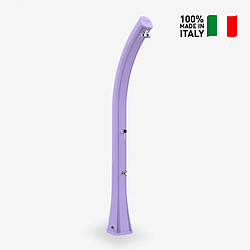 Douche solaire de jardin et mitigeur 35 litres Arkema Design Happy XL H420, Couleur: Pourpre