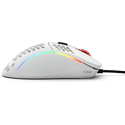 Universal Modèle glorieux D- (moins) souris de jeu légère, blanc mat (GLO-MS-DM-MW) pas cher