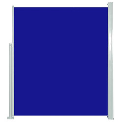 vidaXL Auvent latéral rétractable de patio 160x500 cm Bleu