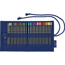 Crayons de couleur Faber-Castell Goldfaber Multicouleur 30 pcs Valise à roulettes