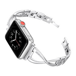 Eko Bracelet pour Apple Watch 38/40/41mm en acier inoxydable Infinity Argent