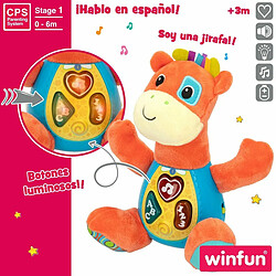 Peluche sonore Winfun Girafe 18 x 19 x 8,5 cm (6 Unités)