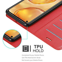 Cadorabo Coque Huawei NOVA 6 SE / P40 LITE / NOVA 7i Etui en Rouge pas cher