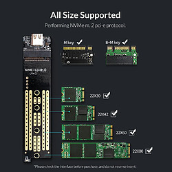 Acheter Universal PCIe, clé M, clé M + B, disque SSD, cartouche UB C 10 Gbit/s, cartouche SSD SATA, clé C à C