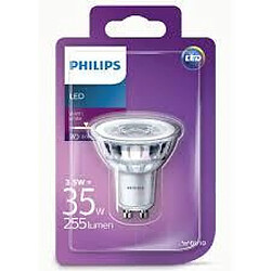 Philips Led spot 3.5W (35W) GU10 blanc chaud intensité invariable