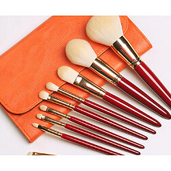 Avis G63 10pcs Maquillage Brosse Set Soleil Shadow Brush Foundation Foundation Brosse Beauté Outil de voyage Maquillage Makep Brush Brushes Set