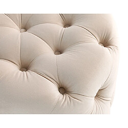 Avis Lisa Design Gallata - pouf Chesterfield rond - en velours