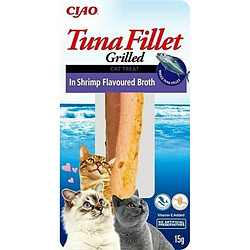 Avis INABA Friandise pour Chat Filet de Thon et crevette - 15 g