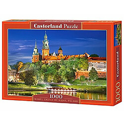 castorland chAteau de Wawel la nuit, Pologne Puzzle (1000 piAces)