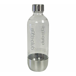 Bouteille de 1l fond et bouchon métal pour machines à gazéifier - bouteille metal - SODASTREAM