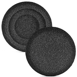 INF Coussinets d'oreille pour Jabra Evolve 20, 20SE, 30, 30II, 40, 65 Black