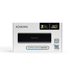 Boîtier pour disque dur Aisens ASM2-014B Noir