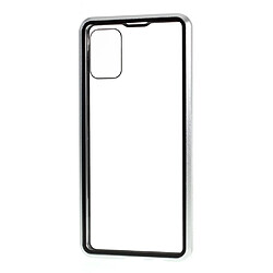 Bumper en métal Cadre argent pour votre Samsung Galaxy A71