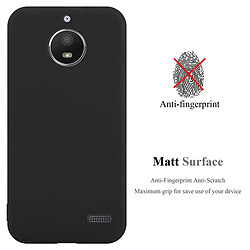 Avis Cadorabo Coque Motorola MOTO E4 Etui en Noir