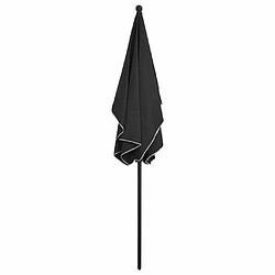 Acheter Maison Chic Parasol Jardin | Parasol de jardin avec mat 210x140 cm Anthracite - GKD26025