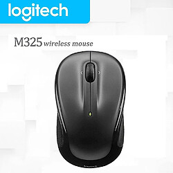 Universal M325 Souris sans fil 3 boutons USB 1000 dpi 2,4 GHz Unificage optique de souris ordinateur périphérique