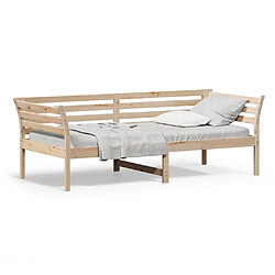 Maison Chic Lit d'appoint | Lit de jour | Lit de repos 90x200 cm Bois de pin massif -GKD88565