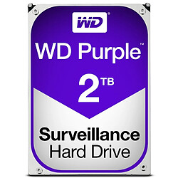 Avis Western Digital Purple Desktop WD20PURX - Disque dur interne de bureau 3.5'' SATA III IntelliPower Mémoire cache 64 Mo 2 To oem