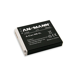 ANSMANN Batterie photo numerique type Canon NB-6L Li-ion 3.7V 750mAh