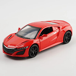 Universal Honda Acura NSX moulée sous pression alliage métal modèle de sport de luxe collection tire écho lumière voiture jouet |(Rouge)