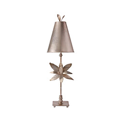 Elstead Lighting Lampe de table Azalea Acier Argent