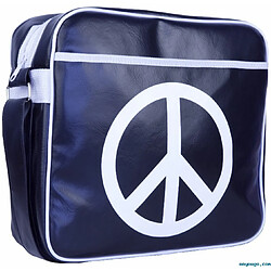 URBAN FACTORY Besace vintage pour Notebook (Peace & Love Bag)