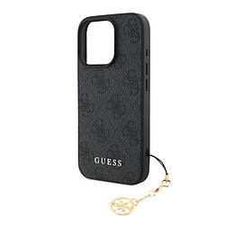 Guess Maroquinerie Guess Coque iPhone 16 Pro - Gris