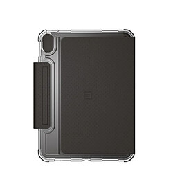 UAG Étui Folio pour iPad 10.9 2022 Lucent Protection Moderne et Blindée Noir transparent