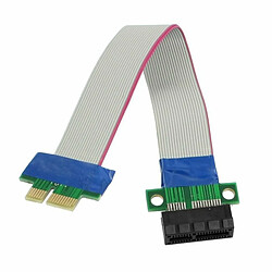 Pci Expres X1 Pci E Riser Card Extender Extension Ribbon Flex Relocaliser Câble Pci-E