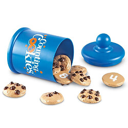 Avis Learning Resources Smart Counting Cookies, Toddler Counting & Sorting Skills, Ensemble de 13 pièces, Compétences mathématiques précoces pour les enfants, Nourriture pour les tout-petits, Biscuits aux pépites de chocolat, 13 pièces, à partir de 2 ans