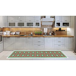 Alter Chemin de cuisine, 100% Made in Italy, Tapis antitache avec impression numérique, Tapis antidérapant et lavable, Modèle de Noël - Carmella, cm 240x52