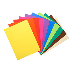 Sous-chemises recyclées 80 g Flash Exacompta 22 x 31 cm couleurs - Paquet de 100 - assorties