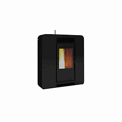 Poêle à granulés de bois 10kw noir - 20878 - ECOFOREST