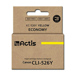 Cartouche d'encre originale Actis KC-526Y Jaune