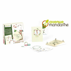 Avis Avenue Mandarine Boîte créative Flower Press & Herbarium