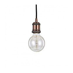 Ideal Lux Suspension Frida Métal Cuivre 1 ampoule 30cm