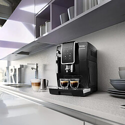 DeLonghi machine à expresso avec écran et broyeur pour Café en grains et moulu 1450W noir