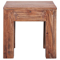 Maison Chic Table basse,Table Console Table d'appoint, Table pour salon 30 x 30 x 30 cm Bois de récupération massif -MN21728