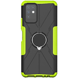 Coque en TPU 2-en-1, anti-choc avec béquille pour votre Infinix Note 10 - vert