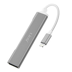 Hub Lightning vers 2 ports USB et 1 port Lightning Charge / synchronisation LinQ