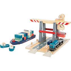 Small Foot Terminal à conteneurs avec accessoires en bois