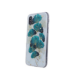 Coque en TPU Gold Glam pour iPhone 13 Pro Max 6.7" feuilles