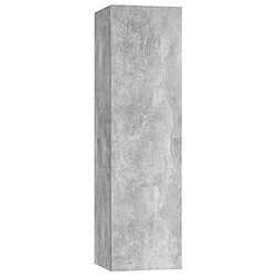 Avis vidaXL Ensemble de meuble TV 4 pcs Gris béton Bois d'ingénierie