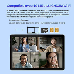 Acheter Tablette tactile - VANWIN V62 - 10,1" - RAM 8Go - ROM 256Go - Android 12 - Vert - 4G Lte+ 5G WiFi + Bookcover