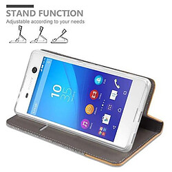 Cadorabo Coque Sony Xperia M5 Etui en Gris pas cher