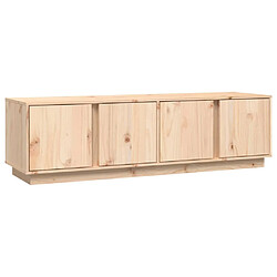 Maison Chic Meuble TV scandinave - Banc TV pour salon 140x40x40 cm Bois de pin massif -MN16268