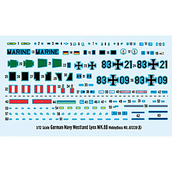 Acheter Hobby Boss Maquette Hélicoptère German Navy Westland Lynx Mk.88