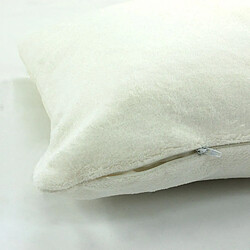 Avis Thedecofactory COMETE - Coussin extra-doux déhoussable blanc 60x40