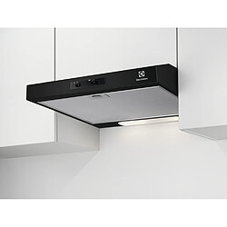 Hotte visière 60cm 272m3/h noir - efu216k - ELECTROLUX 