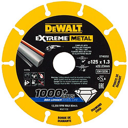 DeWalt Disque diamant métal Max diamètre 230 mm épaisseur 1,3 mm alésage 22,23 mm